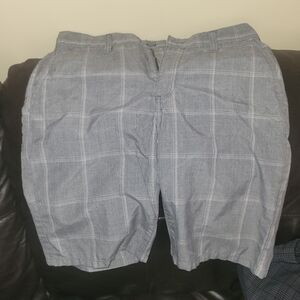 Grey Patterned Shorts